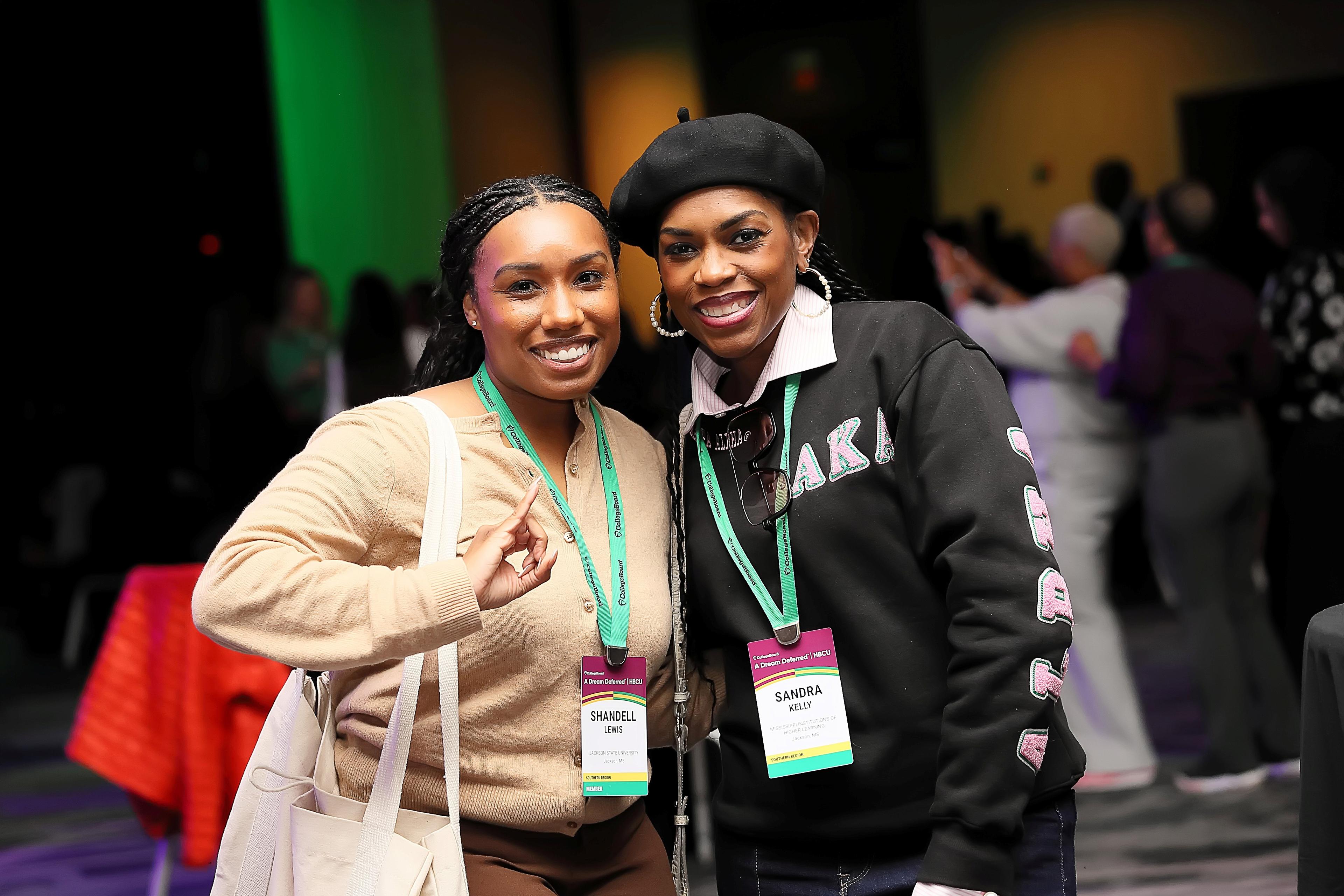 Attendees connecting, engaging, and enjoying the experience together at the conference social.